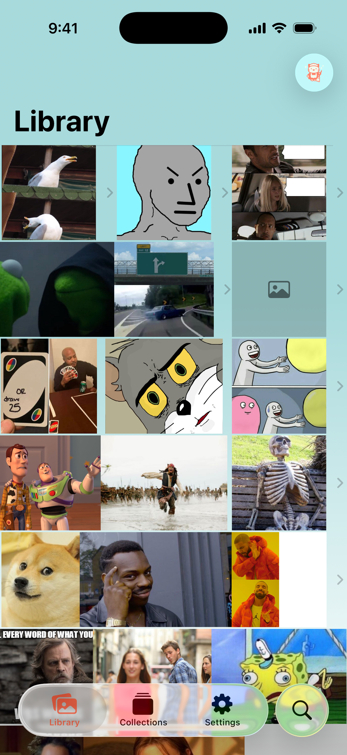 Scanning your camera roll